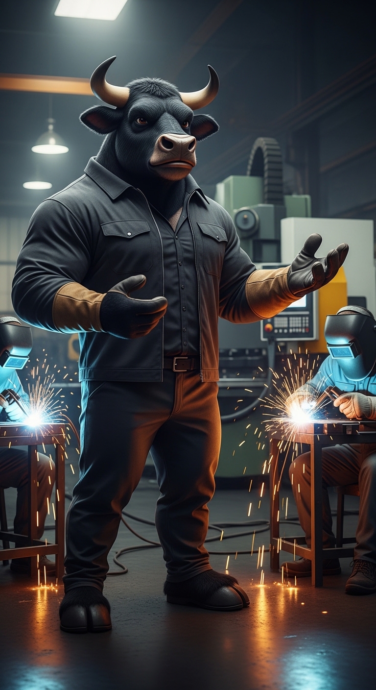 Rangerbull дүр — гагнуурын оч дунд